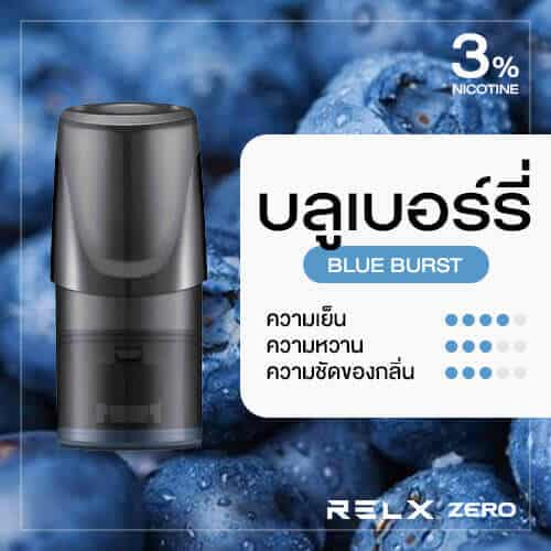 RELX Zero Classic Pod Flavor Blue Burst Blueberry